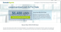 Desktop Screenshot of casadownload.com